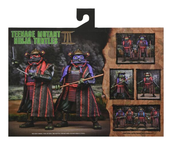 NECA Teenage Mutant Ninja Turtles III Action Figure 2-Pack - Donatello & Raphael 18 cm - immagine 3