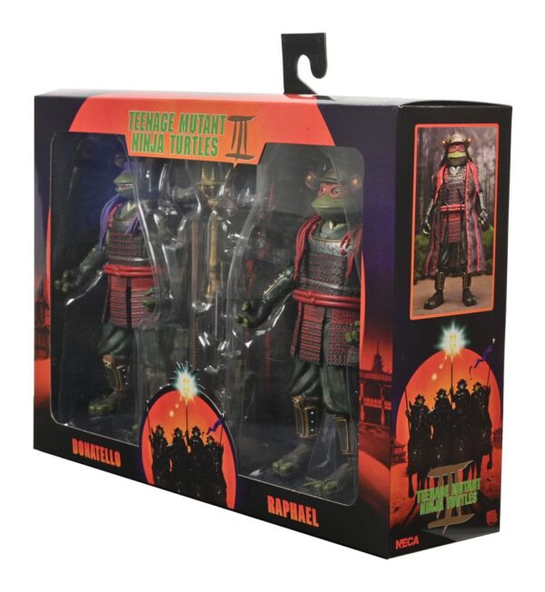 NECA Teenage Mutant Ninja Turtles III Action Figure 2-Pack - Donatello & Raphael 18 cm - immagine 5