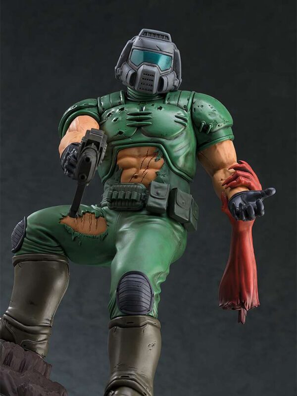 GOODSMILE DOOM Pop Up Parade SP PVC Statue - Doom Marine 20 cm - immagine 3