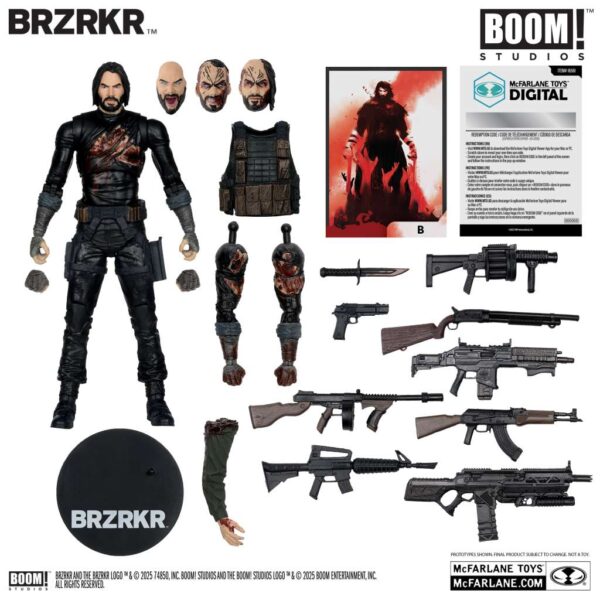 McFarlane Toys - BRZRKR - B Action Figure 18 cm - immagine 2