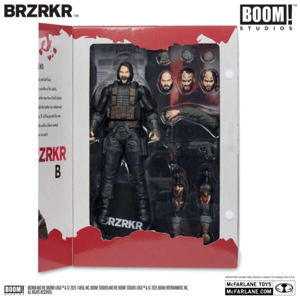 McFarlane Toys - BRZRKR - B Action Figure 18 cm - immagine 3